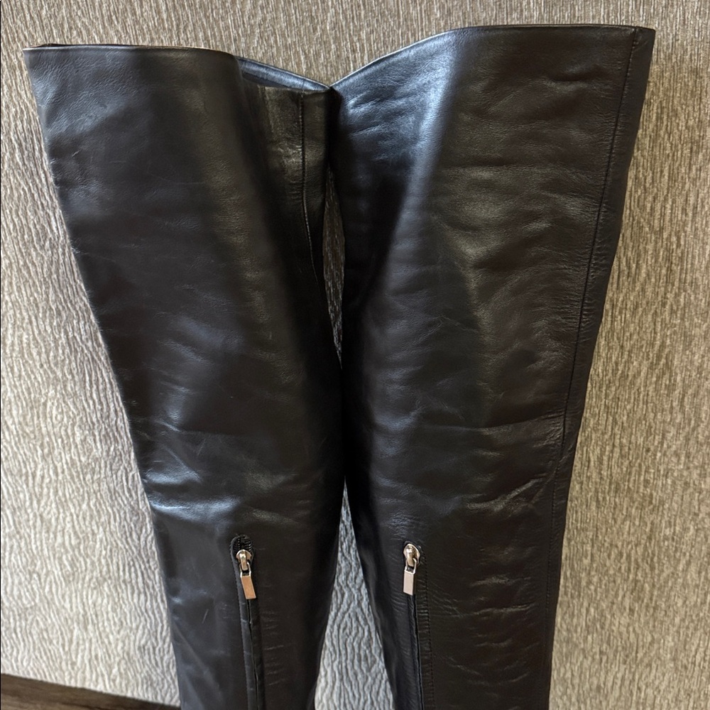 Colin Stuart Women's Black Over-the-Knee Boots - Picture 9 of 16